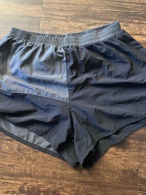 rabbit Running Shorts Gray Black Colorblock Men's Size Large L